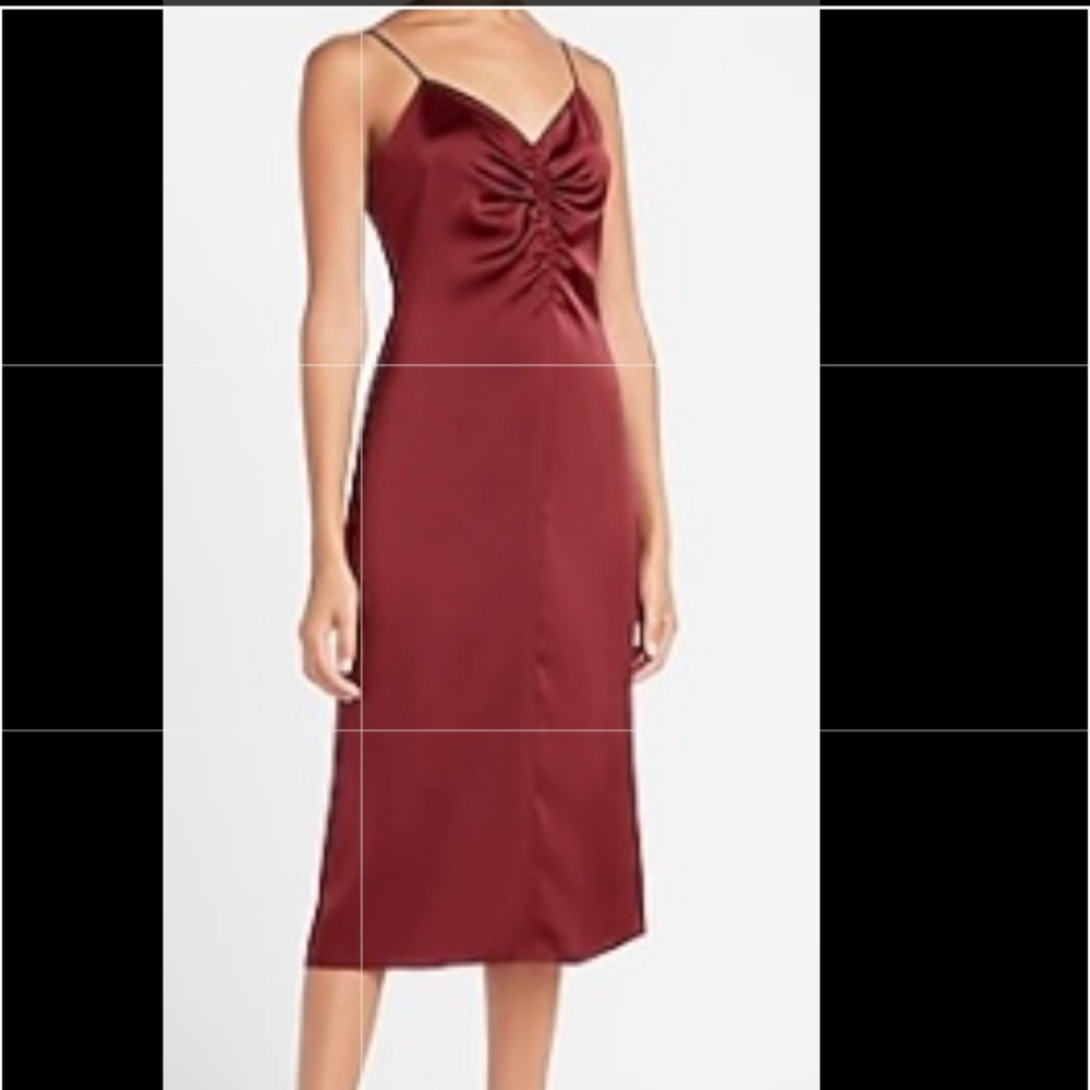 Front slip dress
